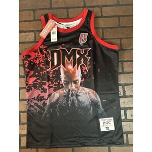 DMX Black‎ Basketball Jersey~Never Worn~L XL